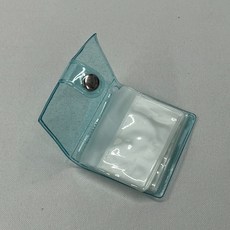 SEC 스티커북 미니앨범 블루 포토홀더 미니앨범키링 사진앨범