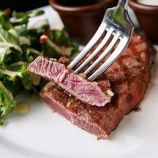 할매정육점 [3만원이상 떡갈비증정] 부채살 칼집 스테이크 300g + 소스증정, 2개