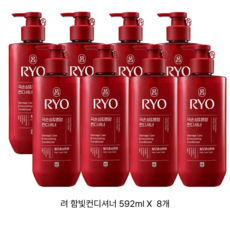 려 흑윤생기 함빛모 컨디셔너, 592ml, 8개