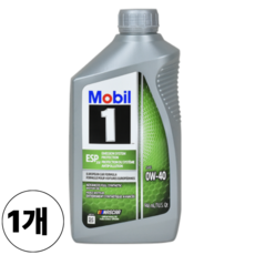 모빌1 ESP X4 0W40 [Porsche A40/C40], 946ml, 0W-40, 1개