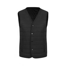 기타 국내제작 방한 브이넥 경량패딩조끼