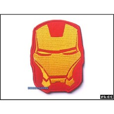野戰搖滾 鋼鐵人刺繡臂章識別章, 1個, 鋼鐵人, 鋼鐵人