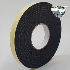 방풍 방음 스폰지테이프 흡음 고무 패드 검정색 폼테이프 문풍지 스펀지테이프 방음테이프 방풍테이프+글로벌커머스랩벌Shop, 빠른배송