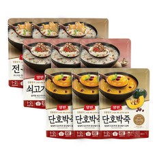 DONGWON 東遠 鮑魚粥 420g+牛肉粥 420g+甜南瓜粥 420g 各3入, 1組