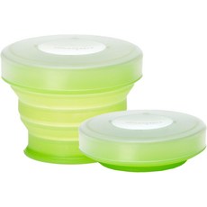 휴망거 고컵 컴팩트 보관 온 더 BPA 프리 PC 프탈레이트 라지8 fl.oz237ml 그린, Green