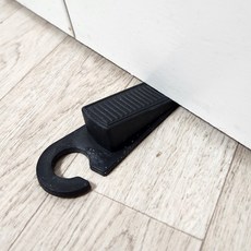 문용안전용품 실리콘재질 문고정받침 웨지형도어스토퍼, 화이트