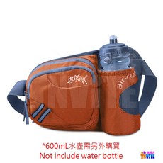 AONIJIE 奧尼捷 戶外運動水壺腰包, 橘色