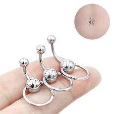 식스미 벨리 버튼 배꼽 피어싱 6mm 10mm inh+20024lw