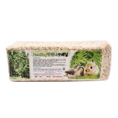 고슴도치용 힐링 편백나무베딩, 15L, 1개