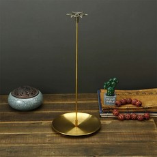 붓거치대 걸이대 빈티지 책상 관리 서예 정리 랙 보관, 1개