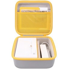 Baval 코닥 도크 플러스 4PASS/코닥 도크 프리미엄 4x6 휴대용 인스턴트 포토 프린터와 호환되는 케이스블랙 케이스 184177, 화이트 케이스