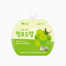 위드쿡 청포도랑 어린이 음료주스 스파우트, 1개, 100ml