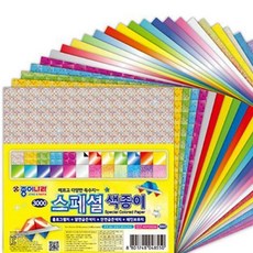홀로그램 금은색지 혼합 색종이 (10개 1세트) 특수지 만들기용