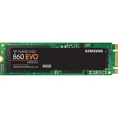 삼성 860 EVO SSD 500GB V낸드 기술이 탑재된 M.2 SATA 내장 솔리드 스테이트 드라이브MZN6E500BW
