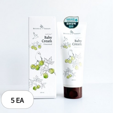 보타니컬테라피 베이비 크림 무향, 200ml, 5개