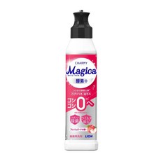 獅王 LION Charmy Magica 酵素濃縮洗碗精 最新日本境內版 水蜜桃香 220ml, 1個, 酵素-220ml小瓶裝 水蜜桃