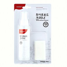 모나미 화이트보드 크리너 100ml 지우개 칠판 클리 너 정제 필기구 사무 용품 교육, 본상품