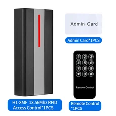 출입 통제 시스템 방수 IP67 독립형 125khz/13.56Mhz RFID 리더 3000 사용자 근접 카드, 01 H1MF 13.56Mhz