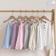 【YOUrs優兒思】棉甜細肩連身衣 寶寶服(台灣製童裝 夏季嬰兒 短袖休閒 新生兒)