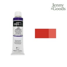 제니앤굿즈 신한 유화물감 오일칼라 전문가용 No.785 카드뮴레드 빨강 50ml 1개