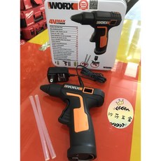 WORX 威克士 WX890 4V 熱膠槍 熱熔槍 充電式 電動熱熔槍 無線 自動關機, 1個