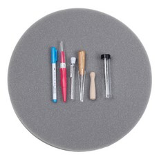 스튜디오분트 양모펠트 스펀지 원형, 일반, 추가없음, 1개