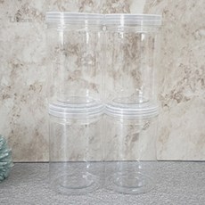 원두용기 원형 보관 용기 500ml 4개