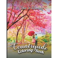 Countryside Coloring Book: Awesome Houses Garden Cute Farm Animals Mandala And Relaxing Countrysid... Paperback, Independently Published, English, 9798722375087
