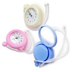연이스토어 끈방수시계 방수벽걸이시계, 핑크, 핑크