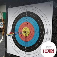 박주부템 금메달 양궁과녁 세트, 40풀링