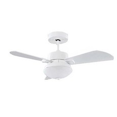 哈帝Hardee 設計吊扇 DC變頻馬達 有燈款 42吋 H-84302 H-84303 (棕色/白色), 白色