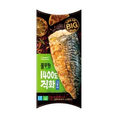 풀무원 1400도 직화고등어, 3개, 85g