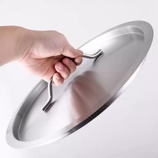 스테인리스 냄비 뚜껑 후라이팬 덮개 멀티 다용도 손잡이 22cm 1개, 22cm (내경 오스테나이트계 스테인레스스틸) × 1개