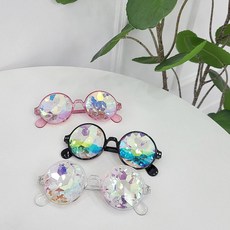 파티안경 생일파티 관종 인싸템 수정안경 재밌는안경, 블랙