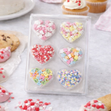 하임몰 베이킹 데코 스프링클 6종, 1세트, 20g