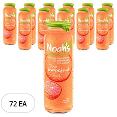 노아주스 핑크 자몽주스, 260ml, 72개