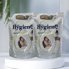 泰國hygiene衣物柔順劑，持久留香，防靜電濃縮進口，奶香花香柔軟，480ml, 1個, 喜凈(扁挑仁奶香)480ML*1袋