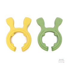 소망상점 국자받침 실리콘 받침대 주걱받침대, 옐로우