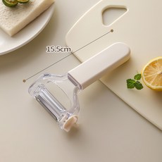 三合一多功能削皮刀 廚房刀具, 奶白色, 1個