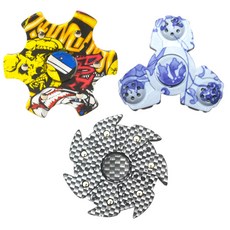 指尖陀螺, 藍色,灰色,黃色, 1個