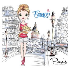 TS 人物0267-蝶谷巴特餐巾紙/藝術紙 Decoupage napkins/art paper, 1個, 22.5x22.5