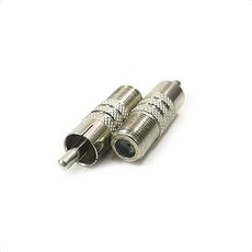 셋톱박스젠더 음향기기연결 RCA(M)-RF(F) 변환젠더 35mm 6g 케이블 앰프연결