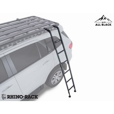 【RHINO-RACK】黑四驅ALL BLACK折疊鋁梯，四驅設計，穩固安全，輕巧便攜，適用於多種場合, 1個