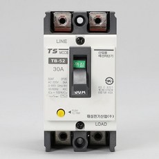 국산배선차단기 태성 산업용 TB 52 배선차단기 2P 30A 79000EA 1EA, 본상품