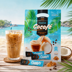 COCOFE 베트남 커피 코코넛 믹스 스틱 커피, 480g, 1개, 30개입