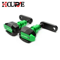 오토바이 낙하 방지 프레임 슬라이더 페어링 가드 충돌 방지 패드 보호대 NC750X NC750S NC 750X 750S NC, 05 NC750S Green