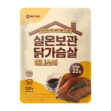 미트리 실온보관 닭가슴살 허니소이, 120g, 10개