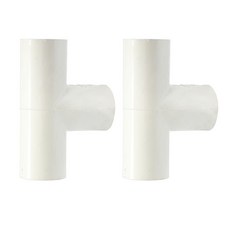 JG산업 (정품) 국산 PVC 티 정티 T 40A 40mm 연결T, 2개