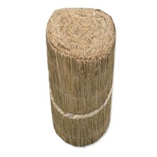 볏짚 거적 방풍막 바람막이 월동자재 나무보온 (규격선택), 90cm x 약20m, 1개