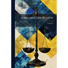 (영문도서)Harvard Law Review; Volume 6 Paperback, Nabu Press, English, 9781145401938